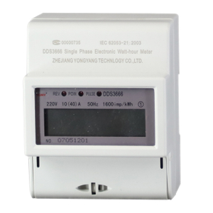 Quick connect Din Rail Meter single phase for Watt-Hour Peru market AB-2000D